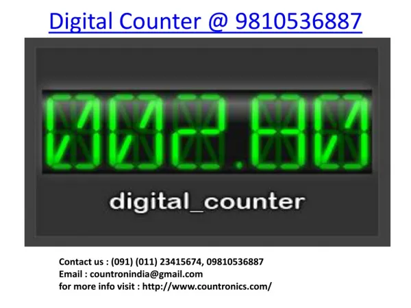 Digital Counter