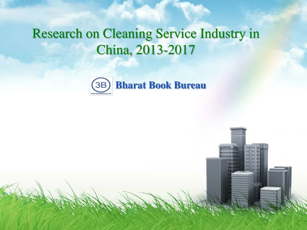 research on cleaning service industry in china