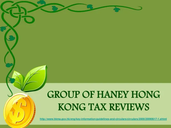 Hong Kong Monetary Authority - Tax Evasion