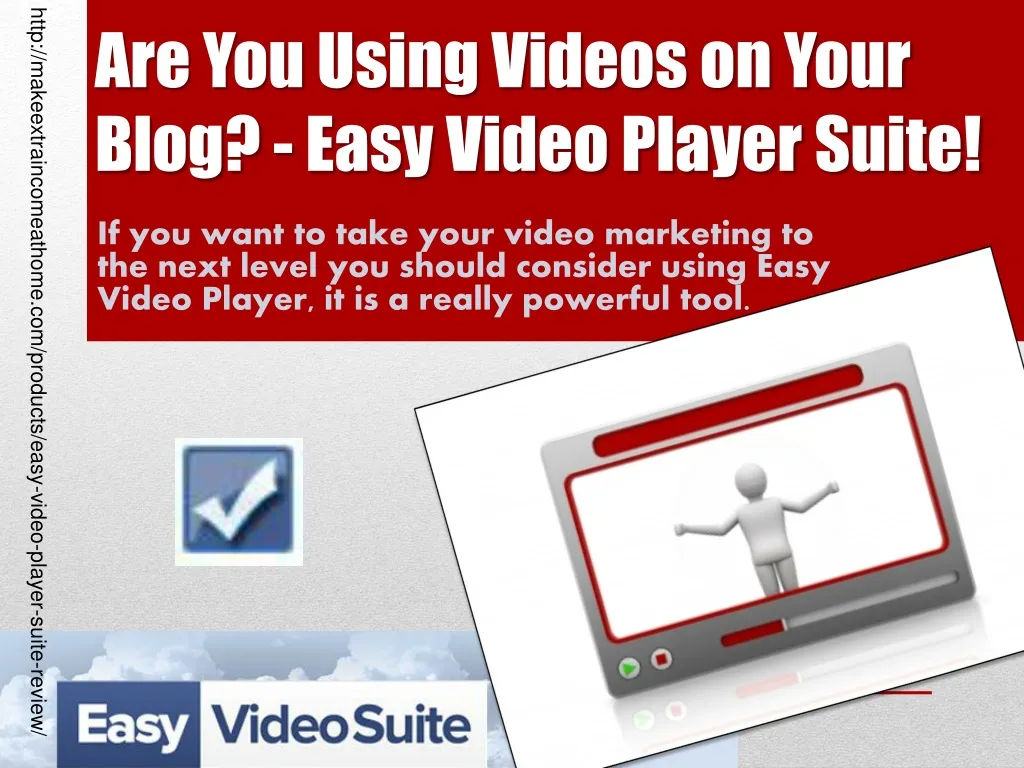 are you using videos on your blog easy video player suite