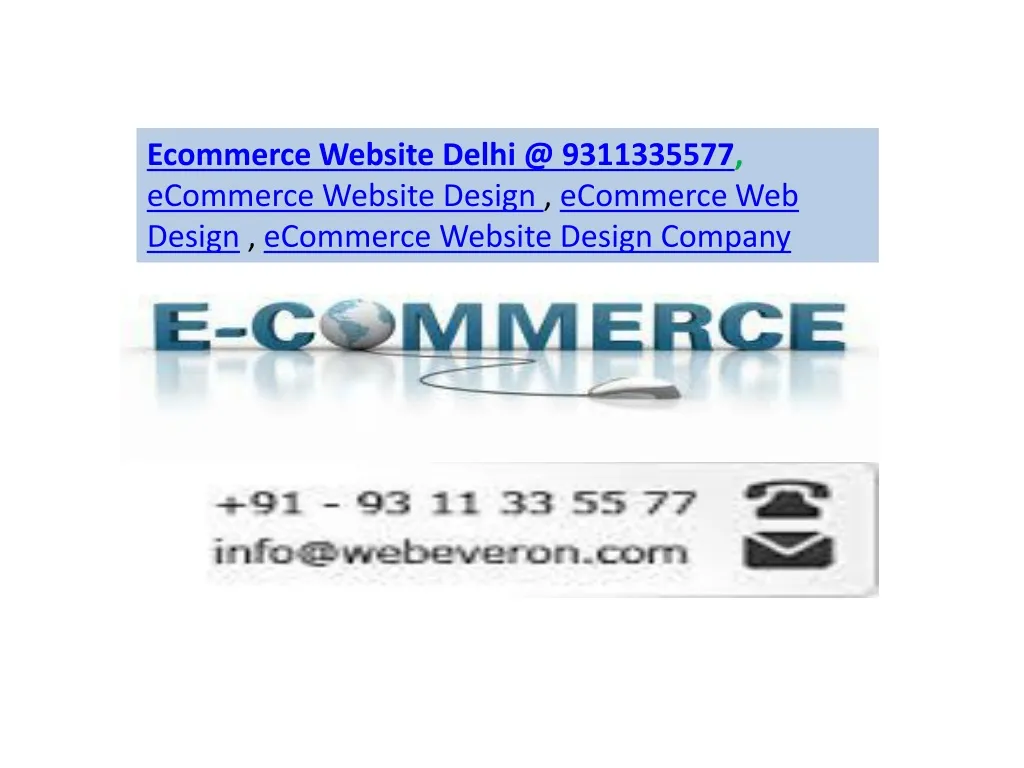 ecommerce website delhi @ 9311335577 ecommerce