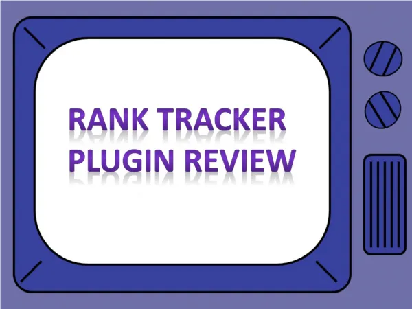 Rank Tracker Plugin Review