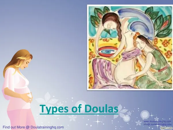 Types of Doulas