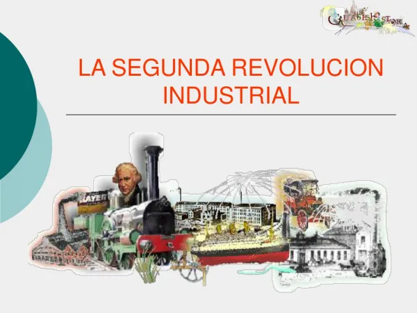 la segunda revolucion industrial