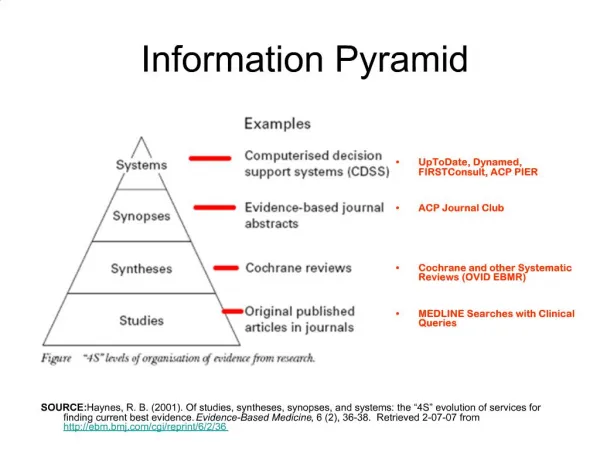 Information Pyramid