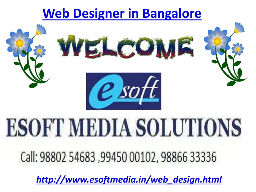 web designer in bangalore