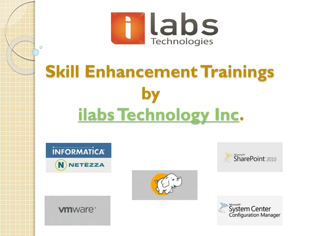 skill enhancement trainings by i labs technology inc
