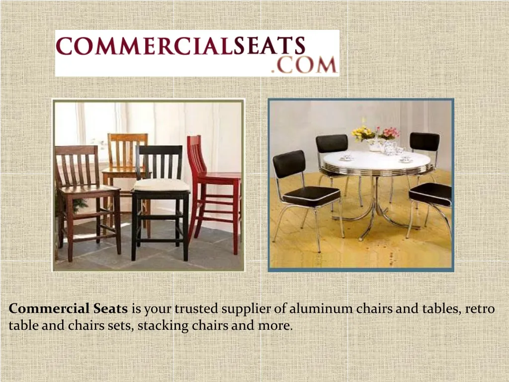 commercial seats is your trusted supplier