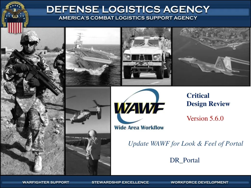 warfighter focused globally responsive fiscally