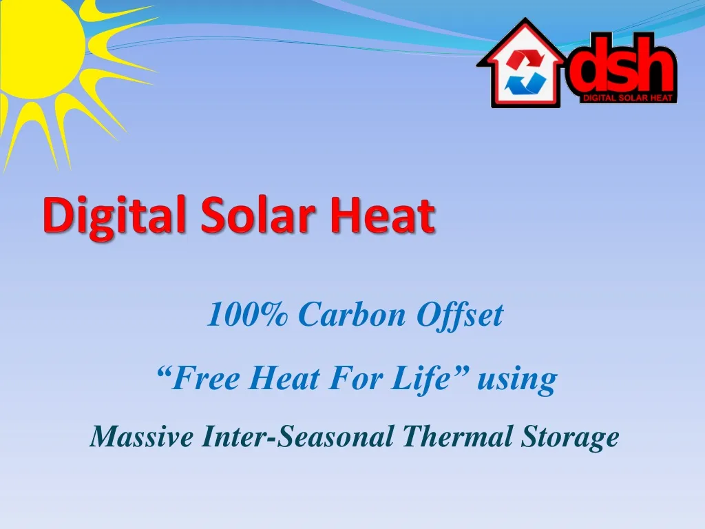 digital solar heat