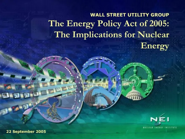 WALL STREET UTILITY GROUP