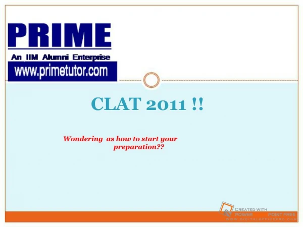 How to prepare for CLAT 2011
