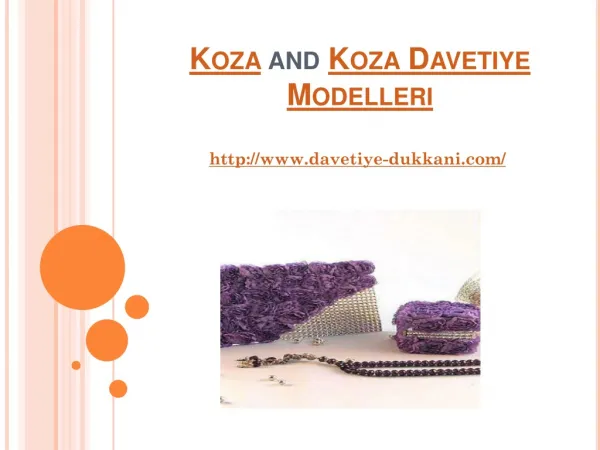 Koza and Koza Davetiye Modelleri