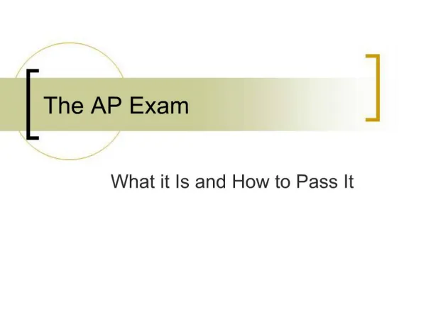 The AP Exam