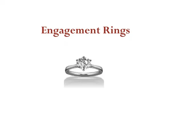 Beautiful Engagement Rings by Diamonds Factory