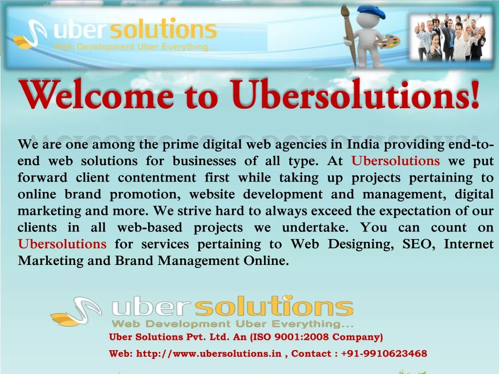 welcome to ubersolutions
