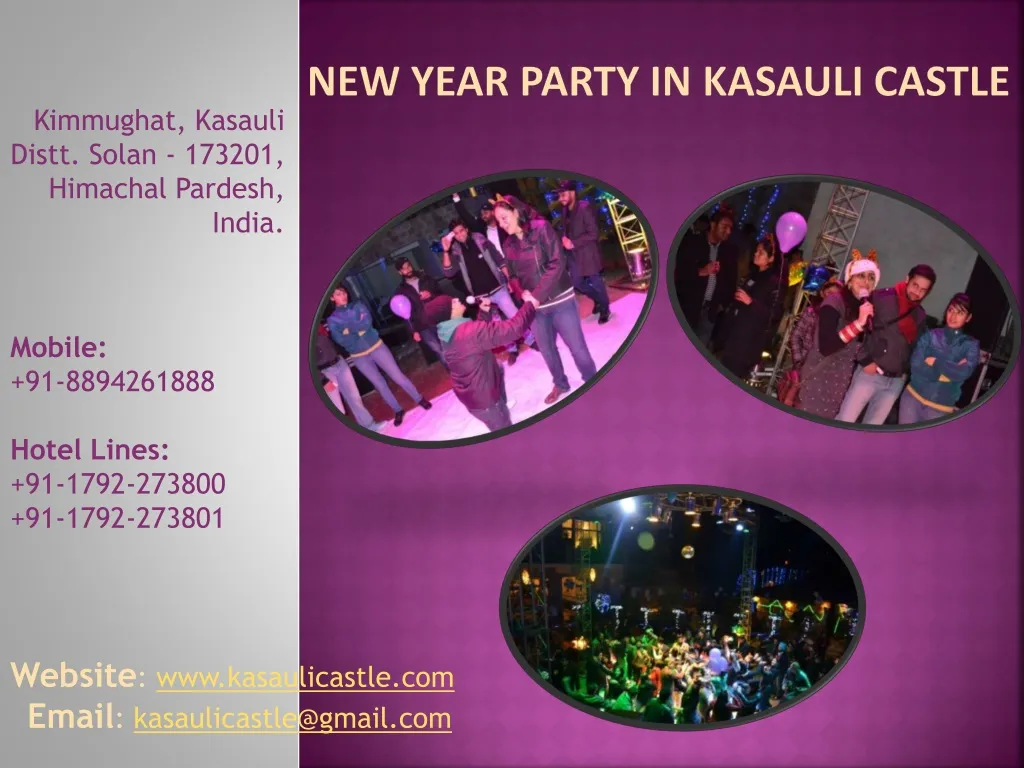 new year party in kasauli castle