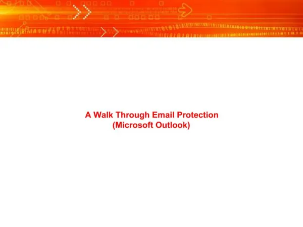 Seclore - A Walk Through Email Protection-Microsoft Outlook