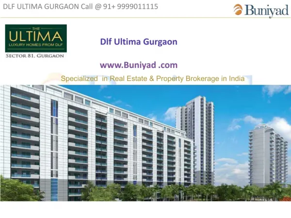 Dlf Ultima - Dlf Ultima Sector 81 Gurgaon - Buniyad