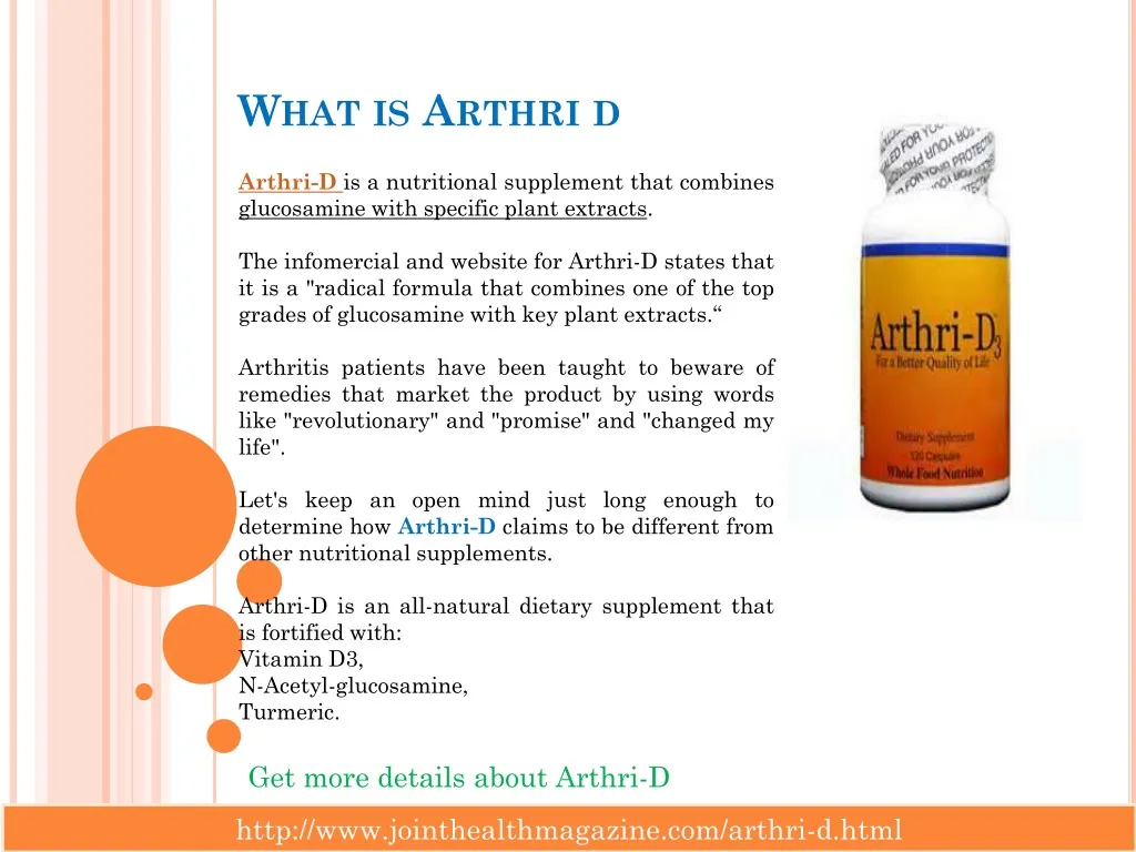 what is arthri d