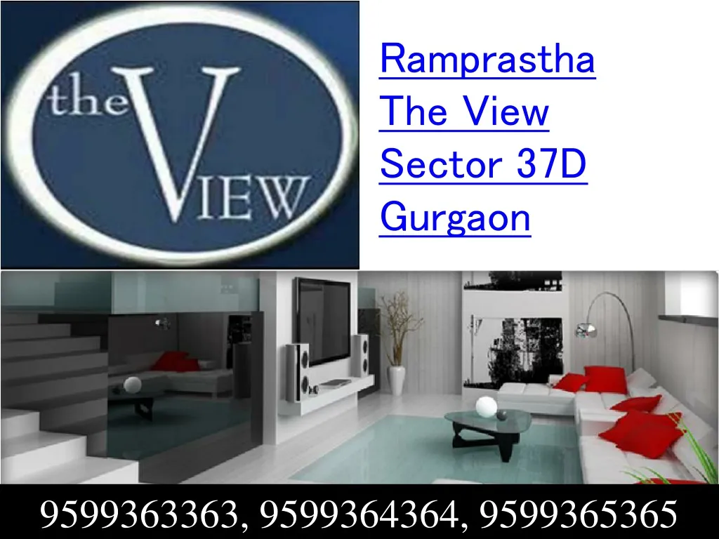 ramprastha the view sector 37d gurgaon