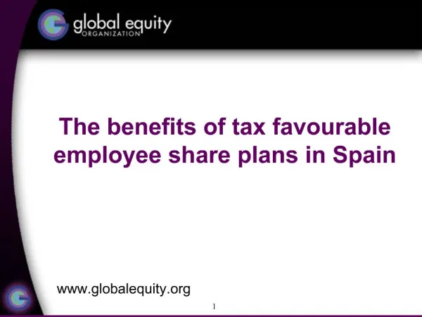 The benefits of tax favourable employee share plans in Spain