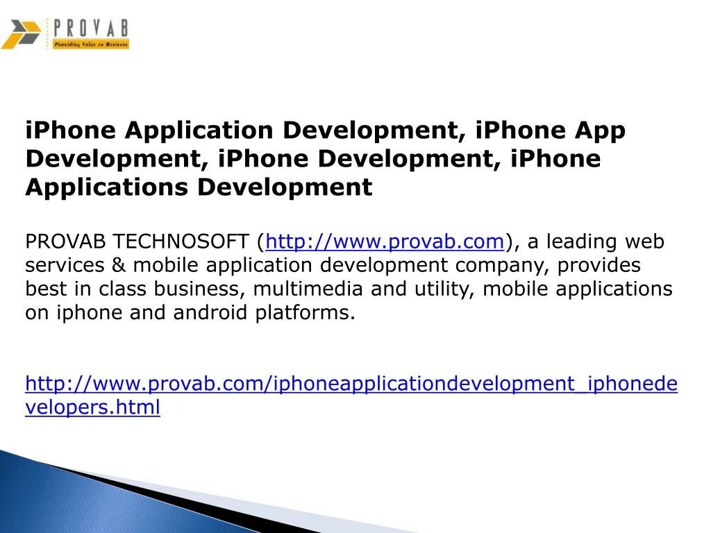 iphone application development iphone