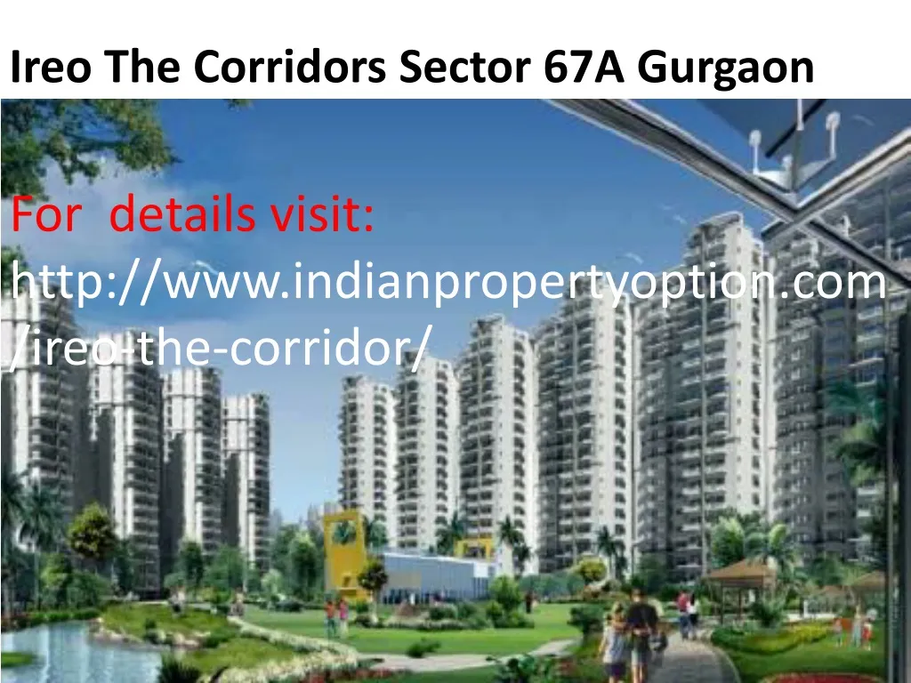 ireo the corridors sector 67a gurgaon