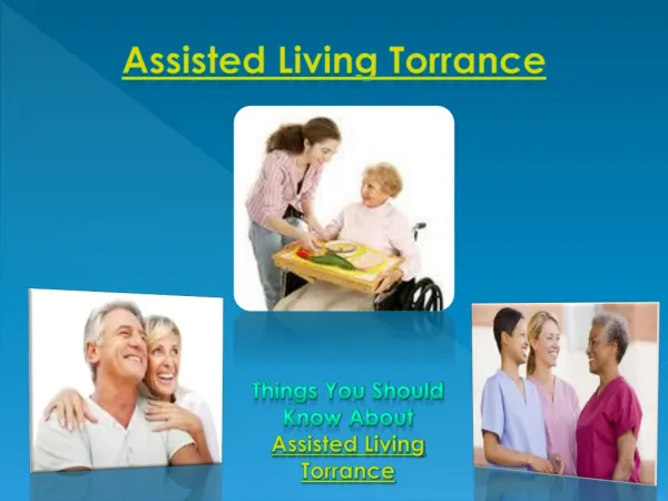 Assisted Living Torrance