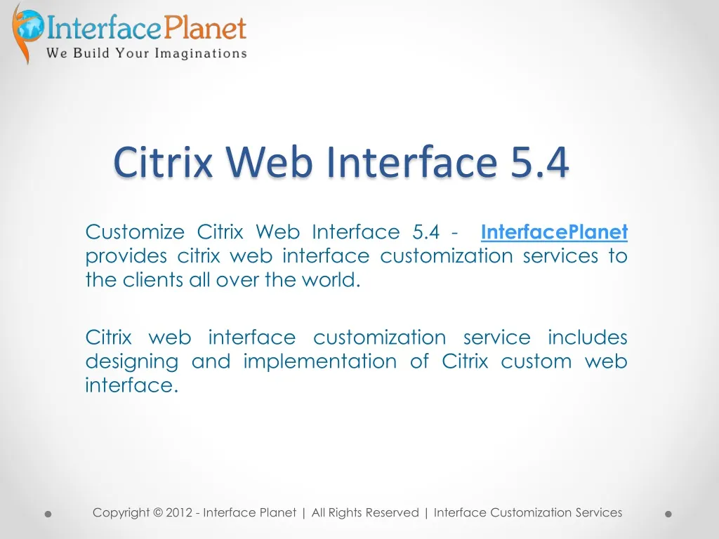 citrix web interface 5 4