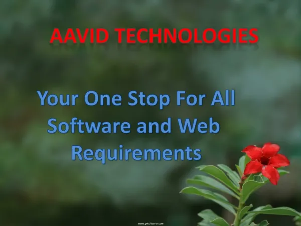 Aavid Technologies - Software and Web Development Company