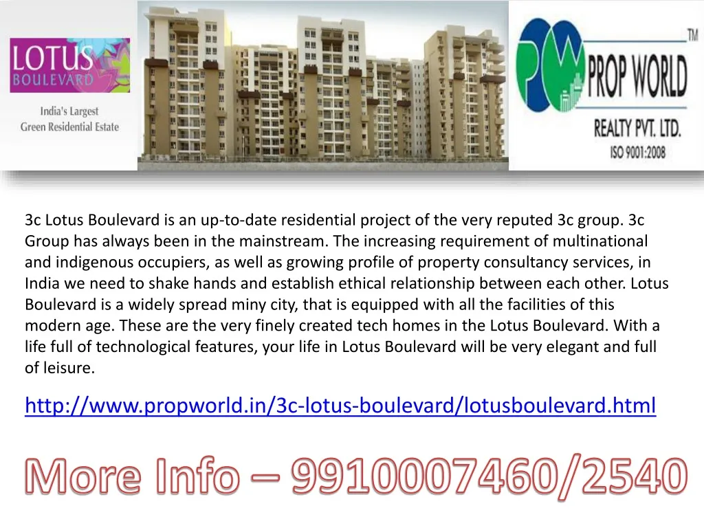 3c lotus boulevard is an up to date residential