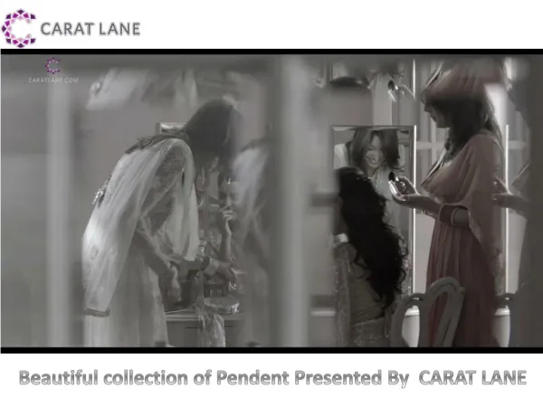 Caratlane Presents Amazing Collection of Pendent Jewelry