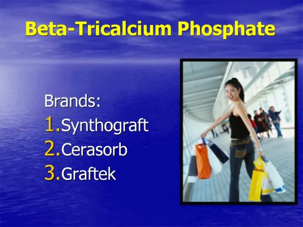 Beta-Tricalcium Phosphate