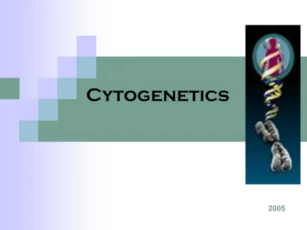 Cytogenetics