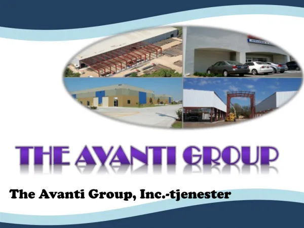 The Avanti Group, Inc.-tjenester