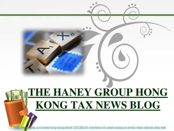 the haney group hong kong tax news blog, Exposition riche vi