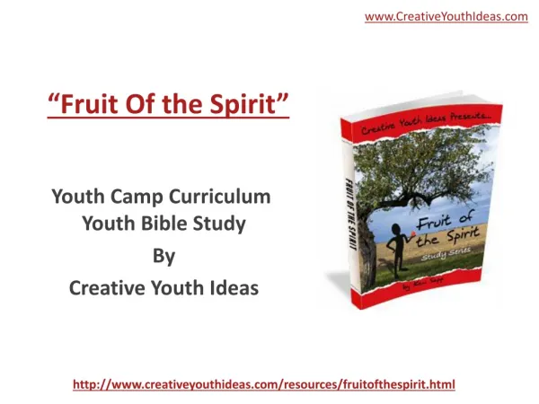 Youth Camp - Fruit Of the Spirit