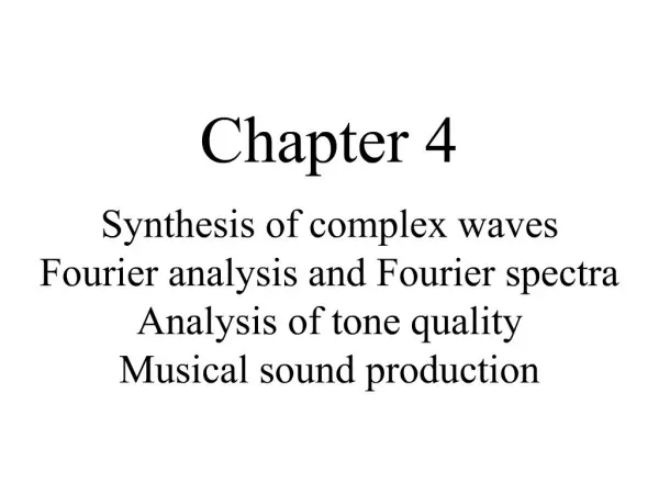Chapter 4 - Physics