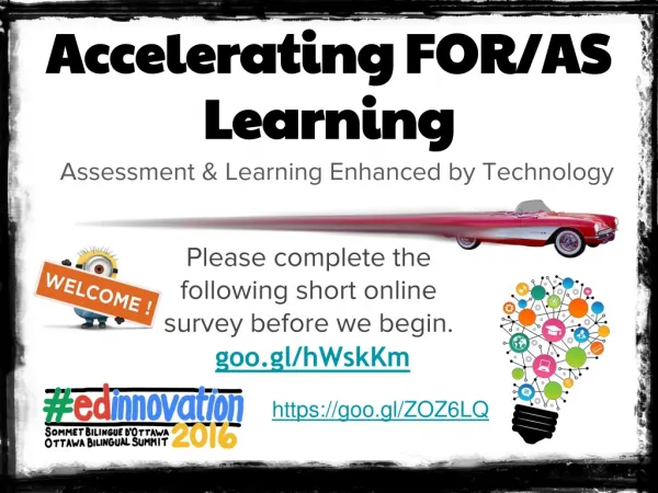 Accelerating FOR/AS Learning