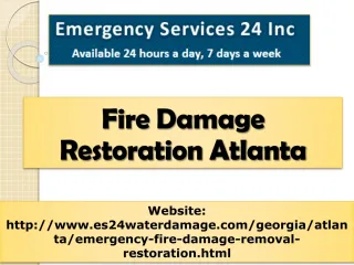 fire damage restoration atlanta