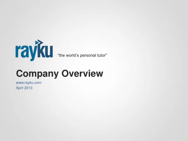 Rayku Overview