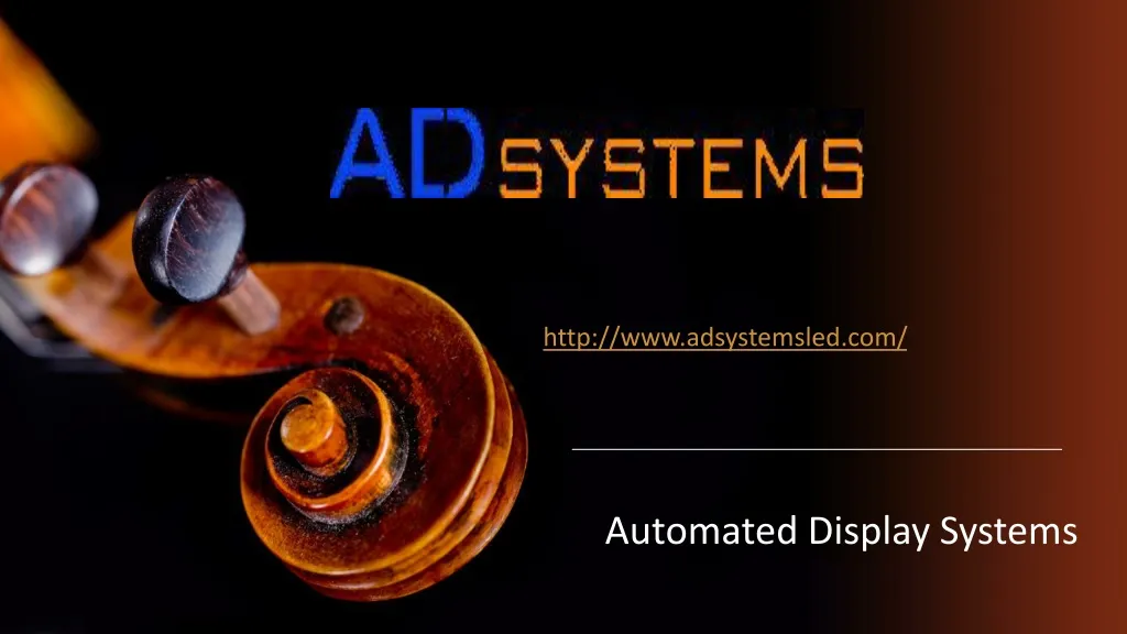 automated display systems
