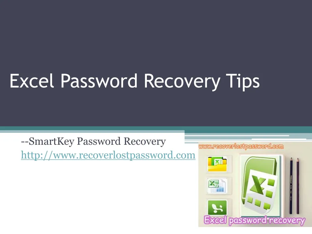 excel password recovery tips
