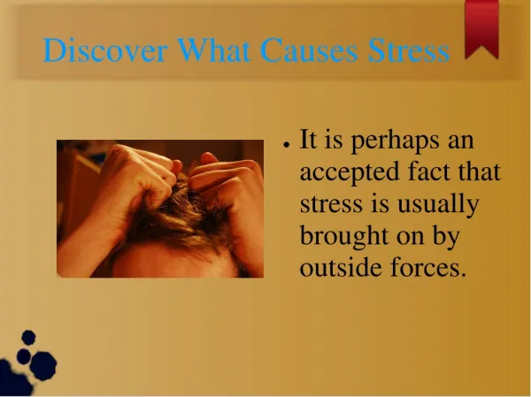 Discover What Causes Stress