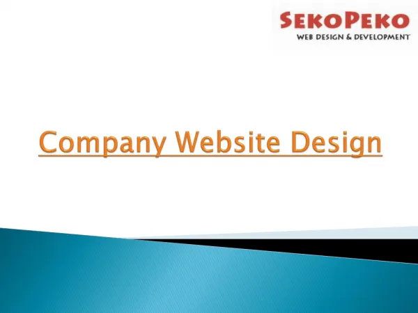 Company Website Design