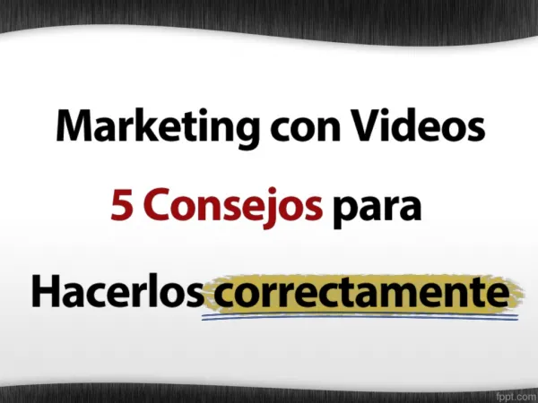 Marketing con Videos - Conviérte en un Profesional