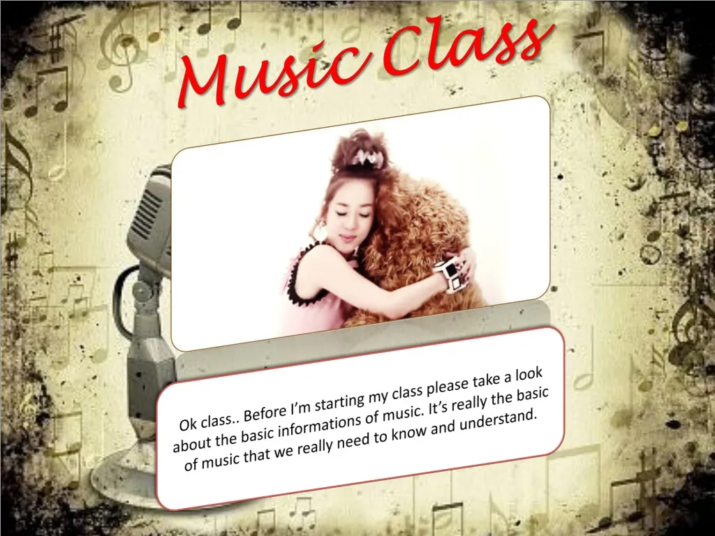 music class