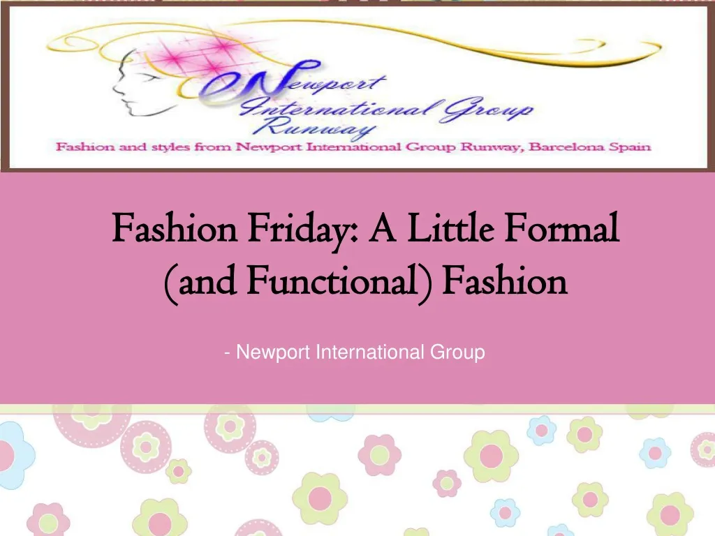 fashion friday a little formal and functional fashion