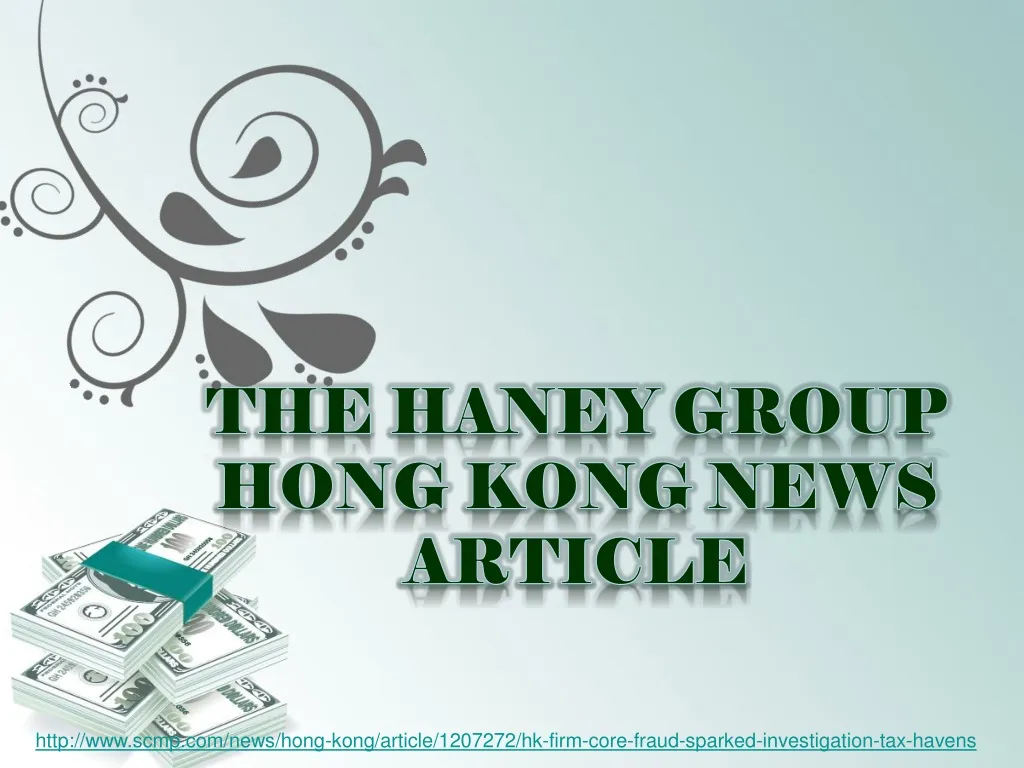 the haney group hong kong news article